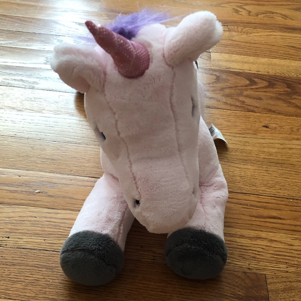 Bed Bath and Beyond Weighted Pink Unicorn Therapeutic Plush - Picture 3 of 12